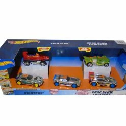 5" Hot Wheels Edge Glow Cruisers