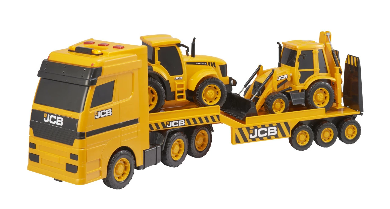 Teamsterz JCB Heavy Load Transporter 2 Teamsterz JCB Heavy Load Transporter