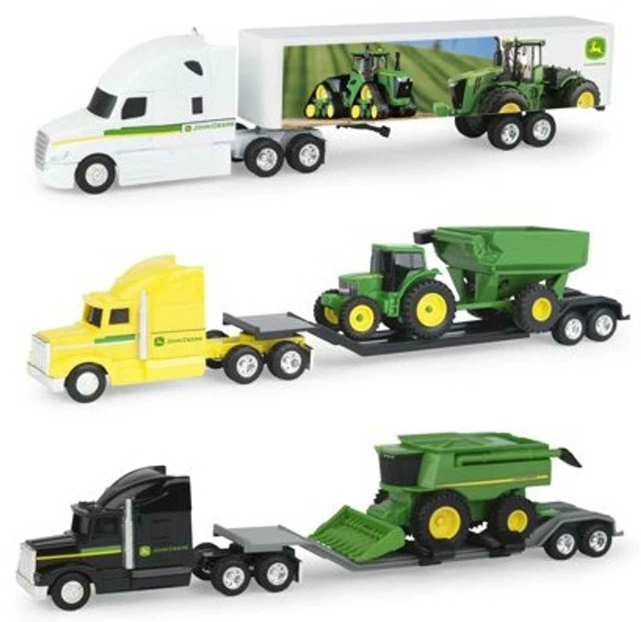 John Deere 1:64 Farm Semi-Trailers 3 John Deere 1:64 Farm Semi-Trailers