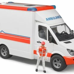 Bruder 1:16 MB Sprinter Ambulance With Driver