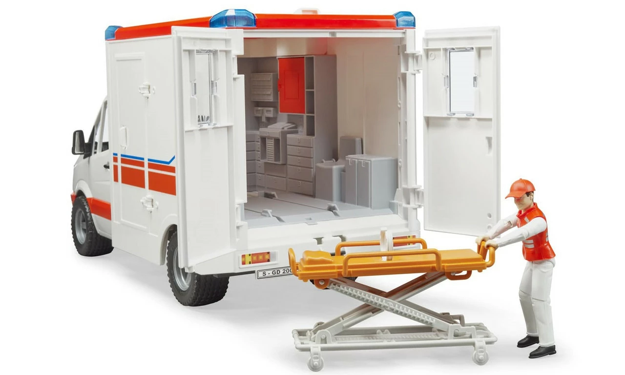 Bruder 1:16 MB Sprinter Ambulance With Driver 5 Bruder 1:16 MB Sprinter Ambulance With Driver - Image 3