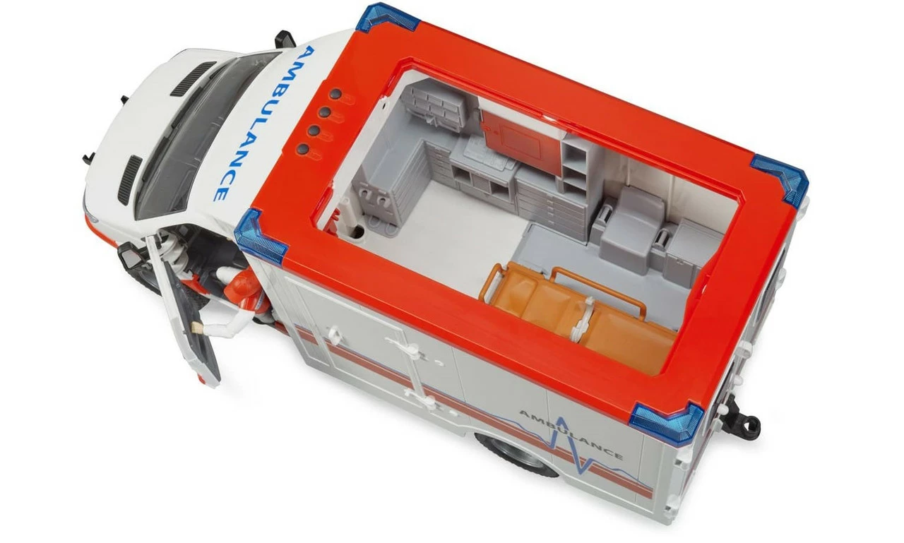 Bruder 1:16 MB Sprinter Ambulance With Driver 6 Bruder 1:16 MB Sprinter Ambulance With Driver - Image 4