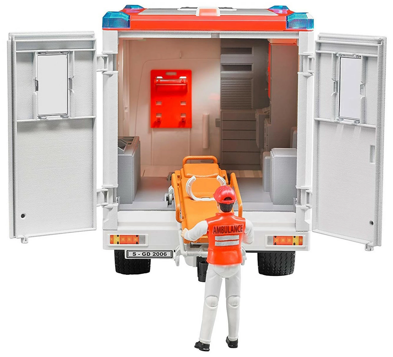 Bruder 1:16 MB Sprinter Ambulance With Driver 7 Bruder 1:16 MB Sprinter Ambulance With Driver - Image 5