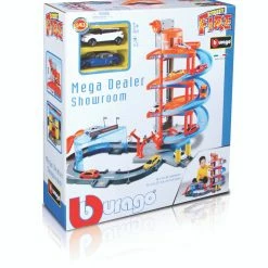 Str. Fire Mega Dealer Showroom, Incl. 2 Cars -Majorette Shop 18 30031 pack 51589.1619178591