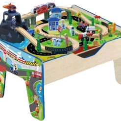 Explorium 60 Pieces Train Set With Table
