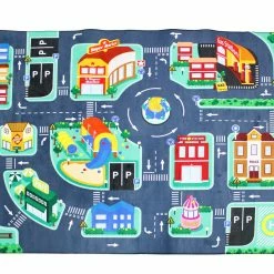 Explorium Rug Vehicle Playmat 200X150
