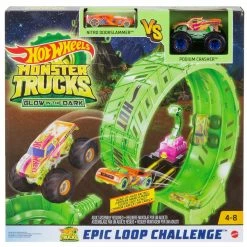 Hot Wheels Monster Truck Epic Loop Glow-in-the-Dark Playset 13 Hot Wheels Monster Truck Epic Loop Glow-in-the-Dark Playset -Majorette Shop 21001258 1 35156.1628477718