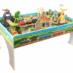 Wonder Co 80Pcs Dino Train Set With Table