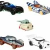 Hot Wheels Star Wars The Mandalorian Character Car 5 Pack
