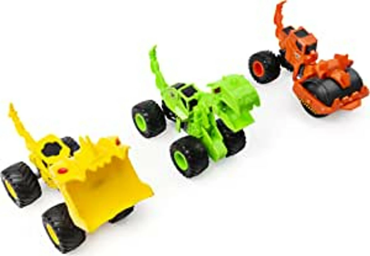 Monster Jam 1:24 & 1:64 3 Pack Dirt Theme 3 Monster Jam 1:24 & 1:64 3 Pack Dirt Theme