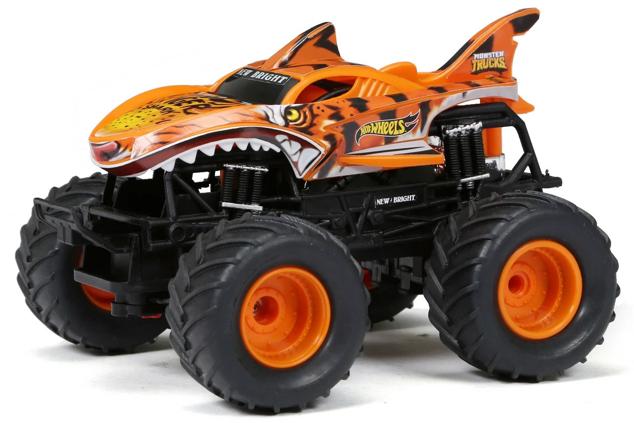 1:24 RC Full Function Monster Truck Hotwheels Bone Shaker And Tiger Shark 3 1:24 RC Full Function Monster Truck Hotwheels Bone Shaker And Tiger Shark
