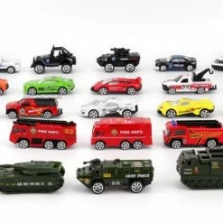 25 Pack Diecast Vehicle Playset