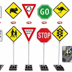 Australian Traffic Signs Set
