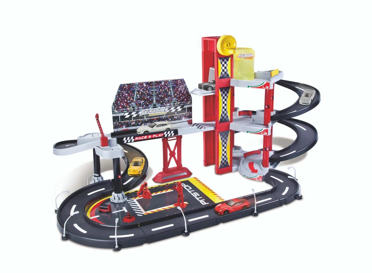 1:43 Ferrari R&P Racing Garage, Incl. 1 Car 3 1:43 Ferrari R&P Racing Garage, Incl. 1 Car