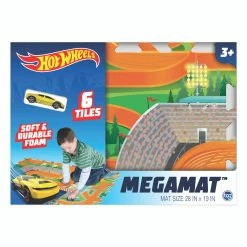 Hot Wheels 6 Piece Tile Megamat -Majorette Shop 30746 MMT HotWheels MegamatTile 6PC LID hr 30427.1618374561