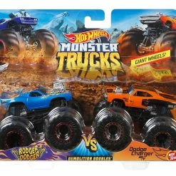 Hot Wheels Monster Trucks 1:64 Demo Doubles 2-Pk Collection Vehicles -Majorette Shop 51c96ea07af7995d60addc01f2c9faf9fd6f06e530585549963c02c7e137b678 31687.1565571191