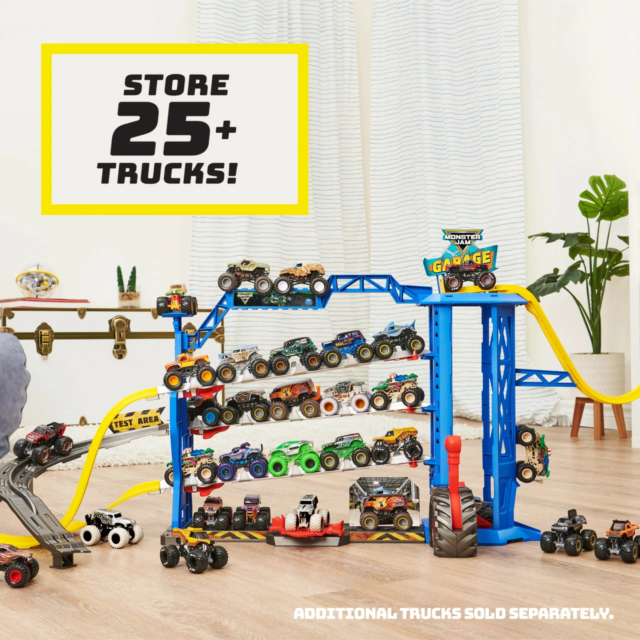 Monster Jam 1:64 Garage Playset 11 Monster Jam 1:64 Garage Playset - Image 9