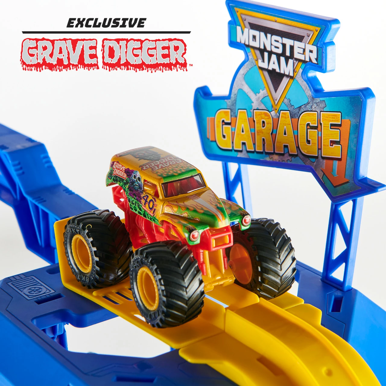 Monster Jam 1:64 Garage Playset 10 Monster Jam 1:64 Garage Playset - Image 8