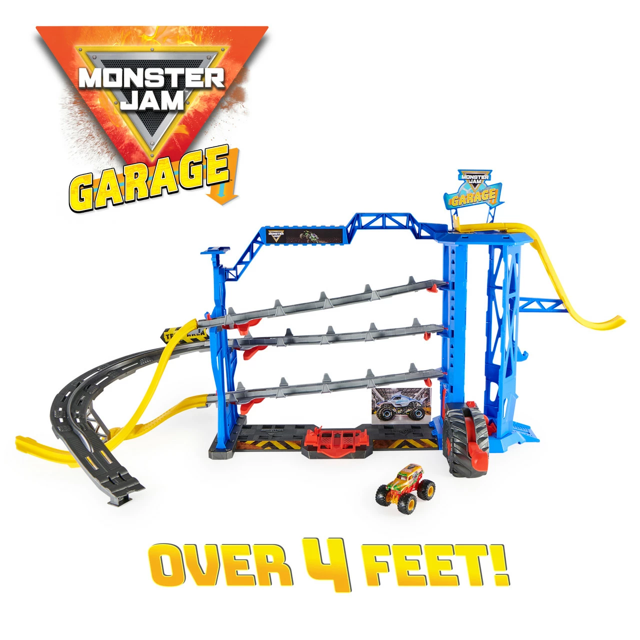 Monster Jam 1:64 Garage Playset 5 Monster Jam 1:64 Garage Playset - Image 3