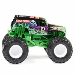 Monster Jam 1:64 Die Cast 2Pack New -Majorette Shop 6064128 778988380543 20136978 1 to 64 Two Pack Grave Digger vs Higher Education M17 GML Product 2 39910.1645669844