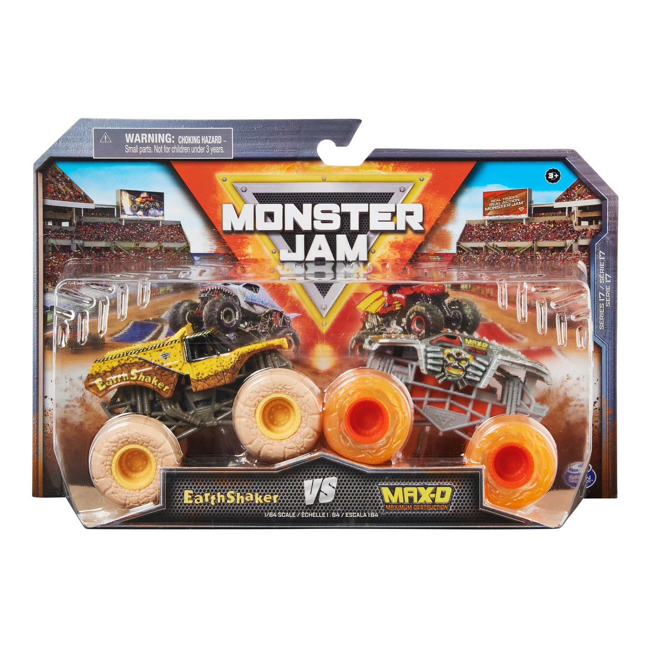 Monster Jam 1:64 Die Cast 2Pack New