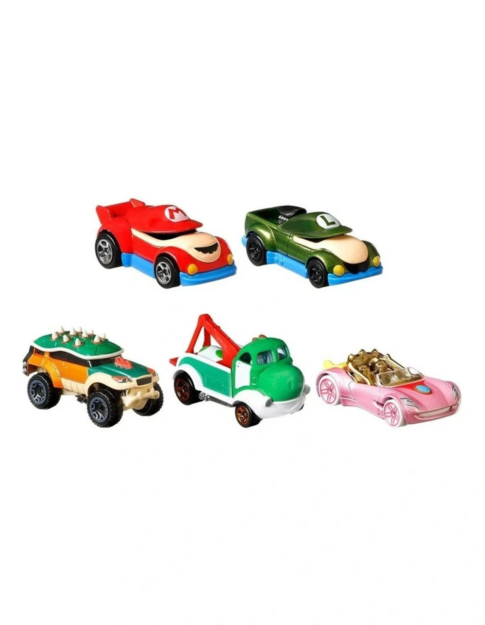 Character Cars Super Mario 5-Pack 4 Character Cars Super Mario 5-Pack - Image 2