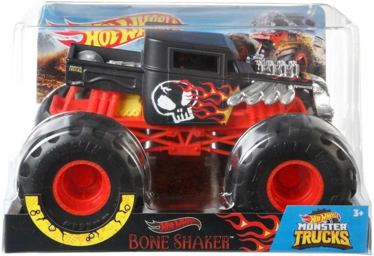 1:24 RC Full Function Monster Truck Hotwheels Bone Shaker And Tiger Shark 7 1:24 RC Full Function Monster Truck Hotwheels Bone Shaker And Tiger Shark - Image 5