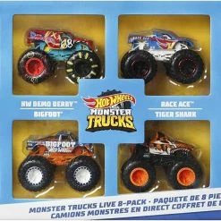 Hot Wheels Monster Trucks Live 8-Pack -Majorette Shop 71aktXnoZzL. AC SL1500 95194.1676004585