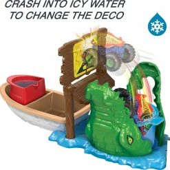 Hot Wheels Monster Trucks Swamp Chomp Playset 10 Hot Wheels Monster Trucks Swamp Chomp Playset -Majorette Shop 71xi5odbrrL. AC SL1500 00279.1665548535