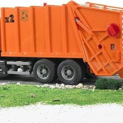 Bruder Scania R-Series Garbage Truck - Orange -Majorette Shop 7 24065.1664425456