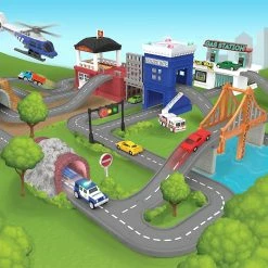 Driven Pocket Series Playset - Mega Set -Majorette Shop 81TFahF7mES. AC SL1500 84719.1674618031