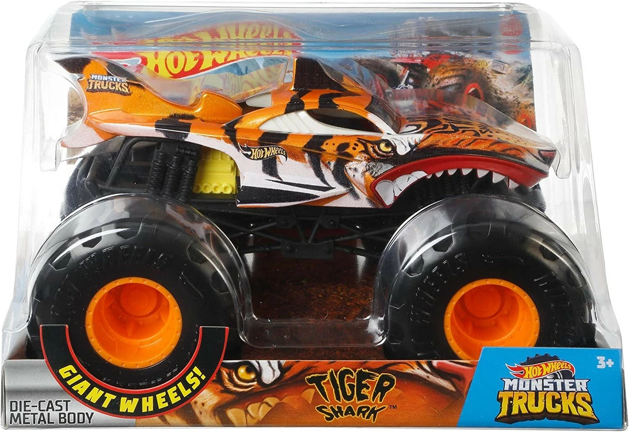 1:24 RC Full Function Monster Truck Hotwheels Bone Shaker And Tiger Shark 8 1:24 RC Full Function Monster Truck Hotwheels Bone Shaker And Tiger Shark - Image 6