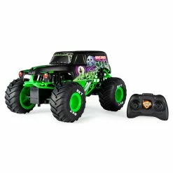 Monster Jam 1:15 Remote Control Grave Digger -Majorette Shop 8602c421f5a6ac22c129a5894b49acdffb0a832d2a9cd709f0642582d2167e76 39092.1562729697
