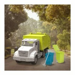 Driven - R/C Micro Recycling Truck - Small Green Toy Truck With Remote Control -Majorette Shop A1856088 44209.1674618009