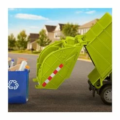Driven - R/C Micro Recycling Truck - Small Green Toy Truck With Remote Control -Majorette Shop A1856090 14196.1674618009