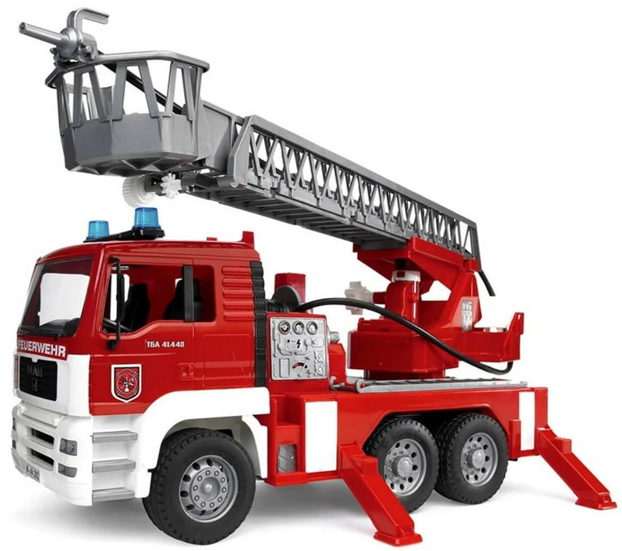 Bruder 1:16 TGA Fire Engine With Water Pump, And Light & Sound Module - Image 2