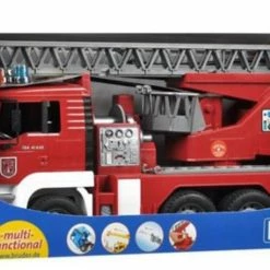 Bruder 1:16 TGA Fire Engine With Water Pump, And Light & Sound Module -Majorette Shop BR TGA Fire Engine with Water Pump Light Sound Module 3 29911.1651029853