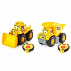 CAT Junior Crew Lil Mighty RC Dump Truck -Majorette Shop CAT JuniorCrew LilMightyRC ALSO AVAILABLE OPTION 54446.1619667858