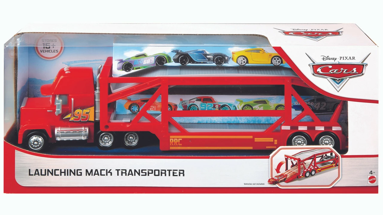 Disney Pixar Cars Launching Mack Transporter 4 Disney Pixar Cars Launching Mack Transporter - Image 2