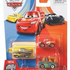 Disney Cars Minis 3 Pack -Majorette Shop GKG05 PIP FE 19 101 03701.1570419961