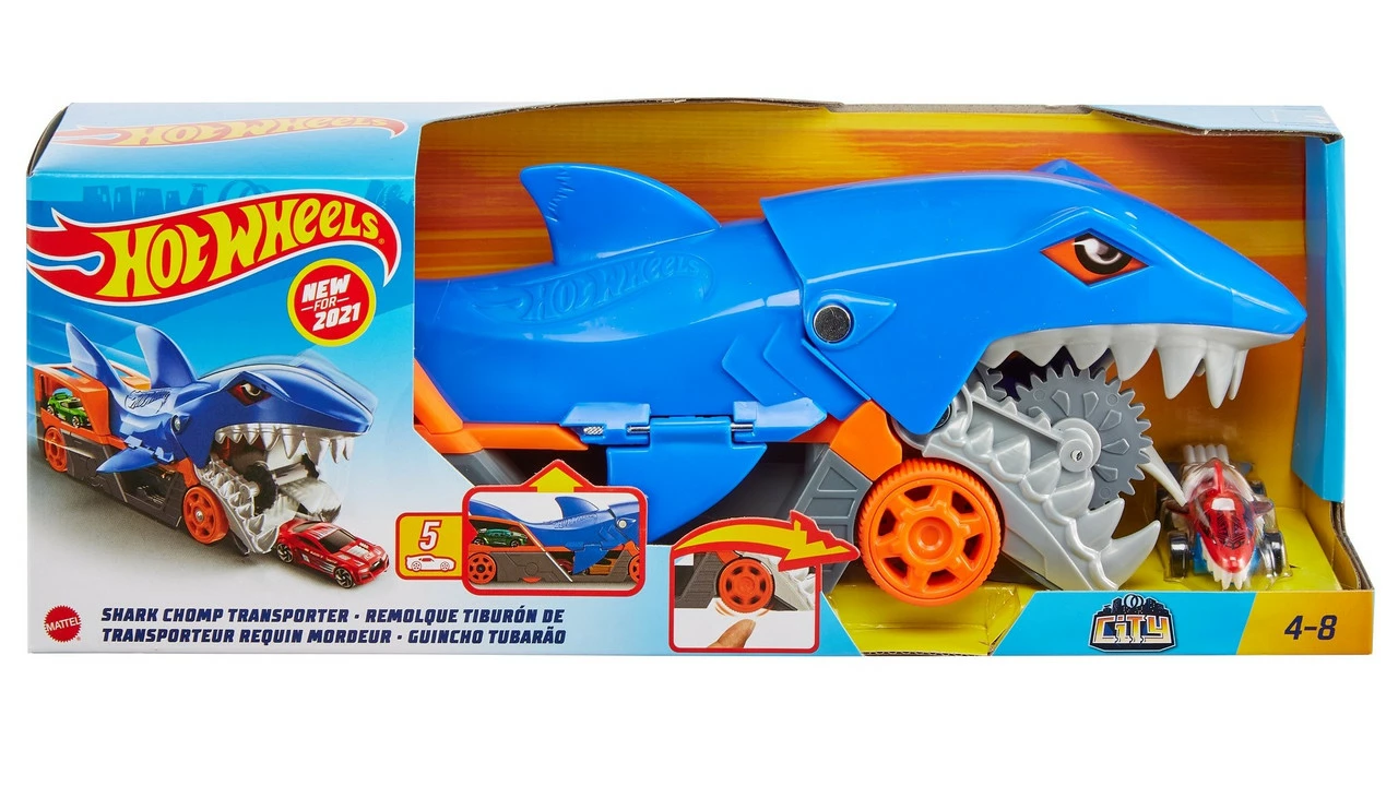 Hot Wheels Shark Chomp Transporter 10 Hot Wheels Shark Chomp Transporter - Image 8