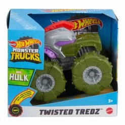 Hot Wheels Monster Trucks 1:43 Twisted Tredz -Majorette Shop GVK42 PIP FE 21 001 4LB 29817.1613642677