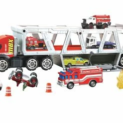 Matchbox Fire Rescue Hauler Playset 