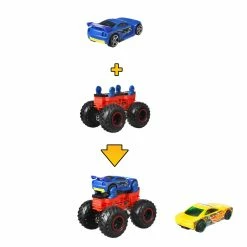 Hot Wheels Monster Trucks Monster Maker -Majorette Shop GWW14 W 21 1000 77476.1613647668