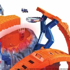 Hot Wheels Monster Trucks T-Rex Volcano Arena Playset 15 Hot Wheels Monster Trucks T-Rex Volcano Arena Playset -Majorette Shop GYL14 OP 21 009 54373.1620367095