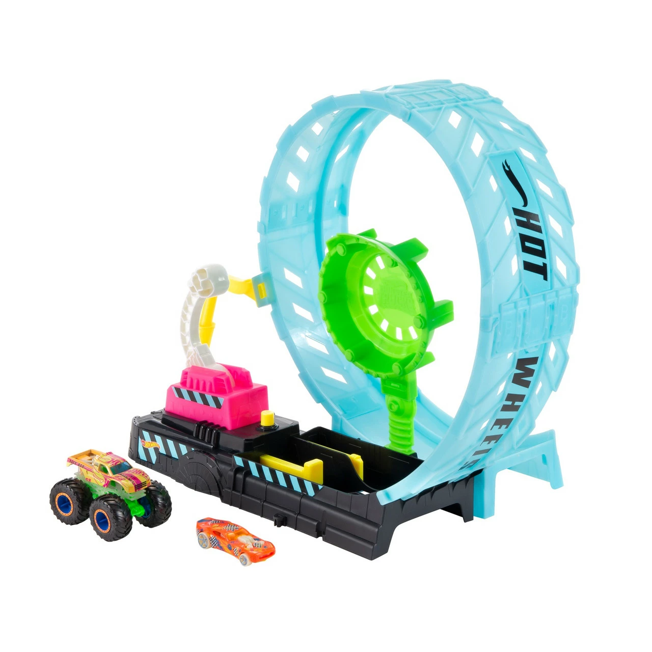 Hot Wheels Monster Truck Epic Loop Glow-in-the-Dark Playset 4 Hot Wheels Monster Truck Epic Loop Glow-in-the-Dark Playset - Image 2