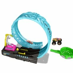 Hot Wheels Monster Truck Epic Loop Glow-in-the-Dark Playset 10 Hot Wheels Monster Truck Epic Loop Glow-in-the-Dark Playset -Majorette Shop HBN02 OP 21 002 26989.1620367656