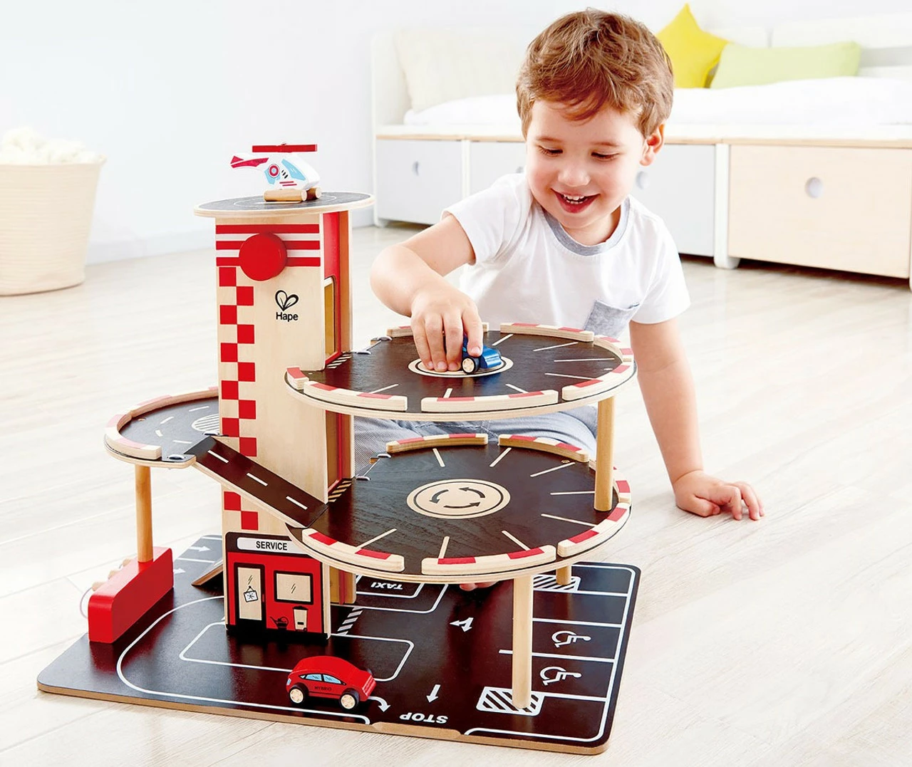 Hape Park And Go Garage 3 Hape Park And Go Garage