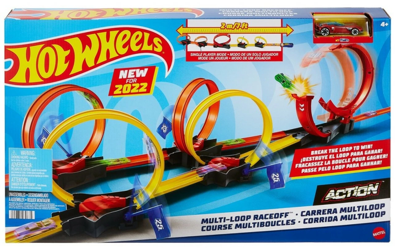 Hot Wheels Multi-Loop Race Off 10 Hot Wheels Multi-Loop Race Off - Image 8