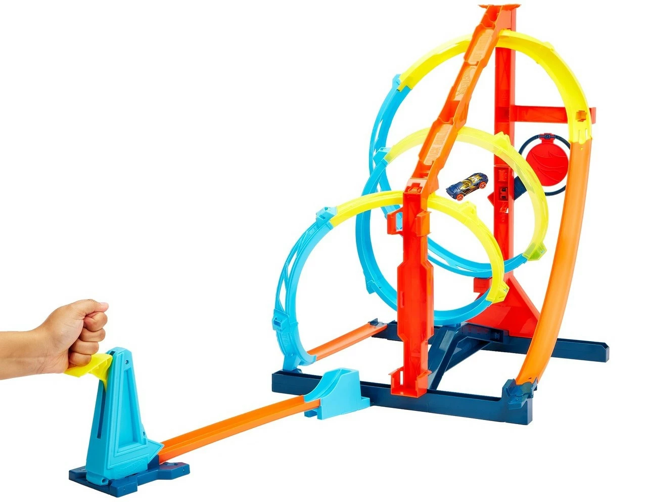 Hot Wheels Track Builder Unlimited Corkscrew Twist Kit